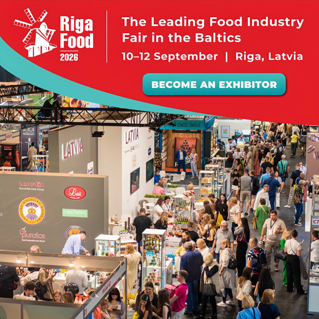 Riga Food 2026 10-12 septembrie