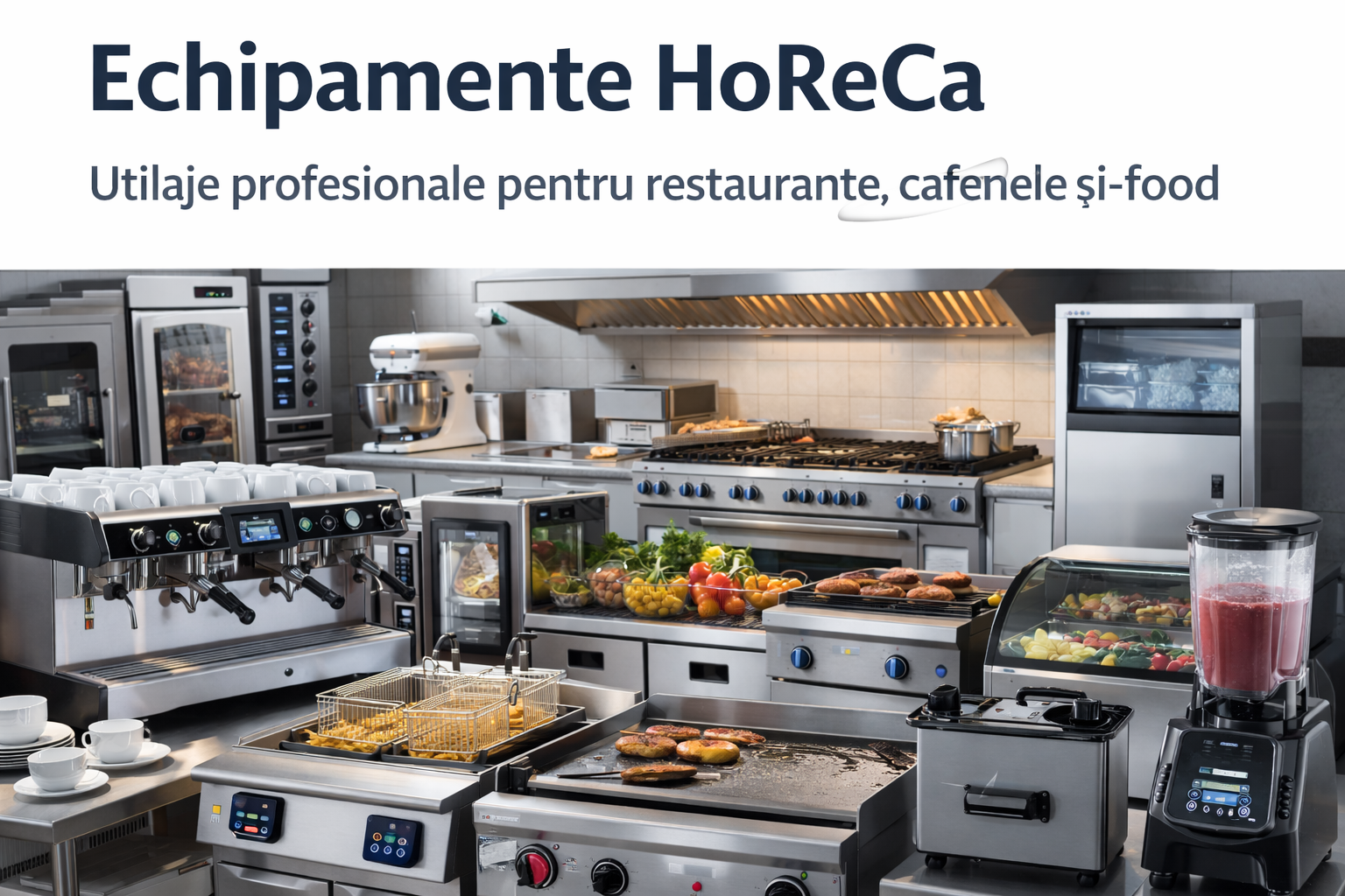 Echipamente HoReCa esentiale pentru afacerea ta