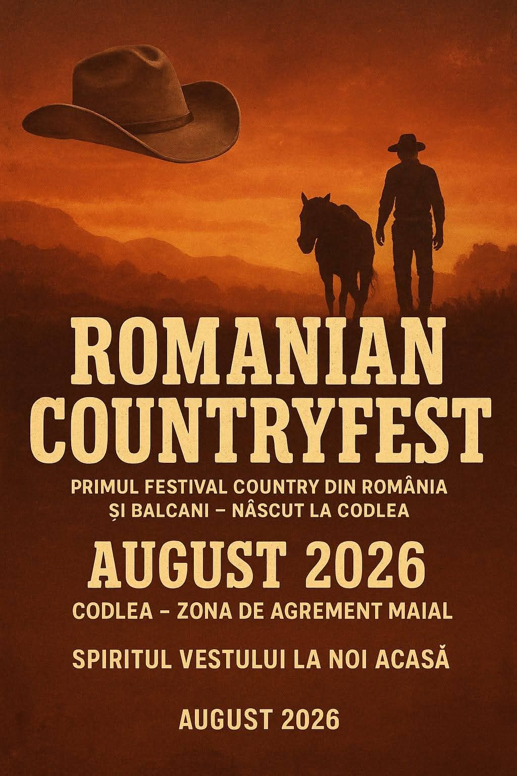 Romanian Countryfest 2026 | Primul festival country din România | Codlea Brașov