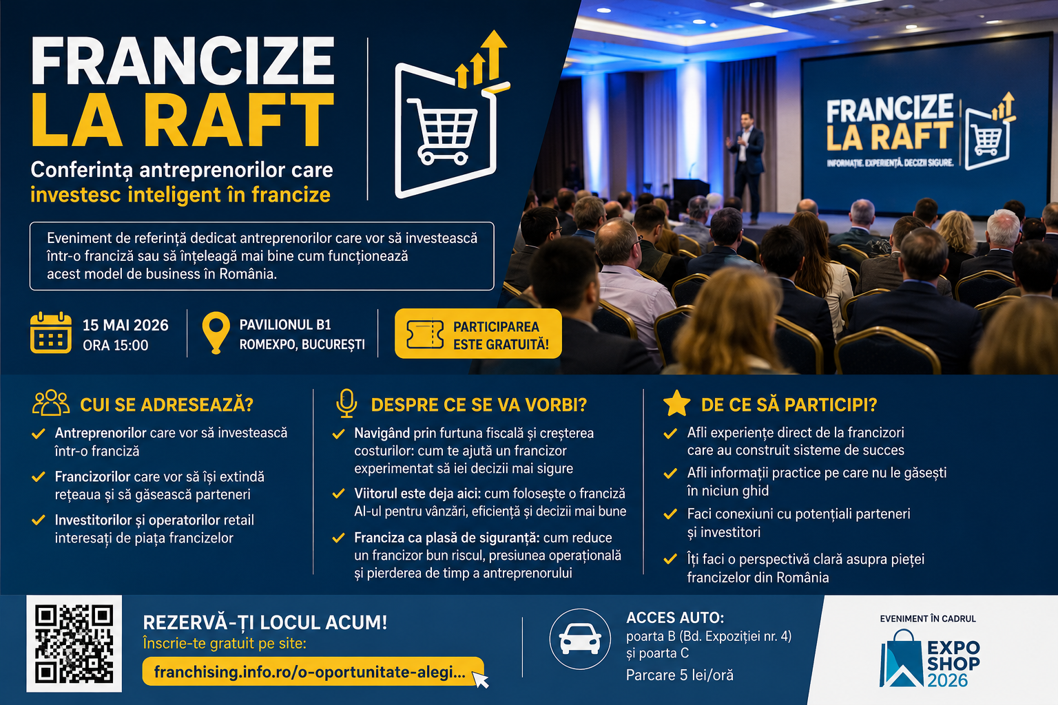 Francize la raft 2026 – oportunitate pentru antreprenorii care vor sa investeasca inteligent in retail si HoReCa