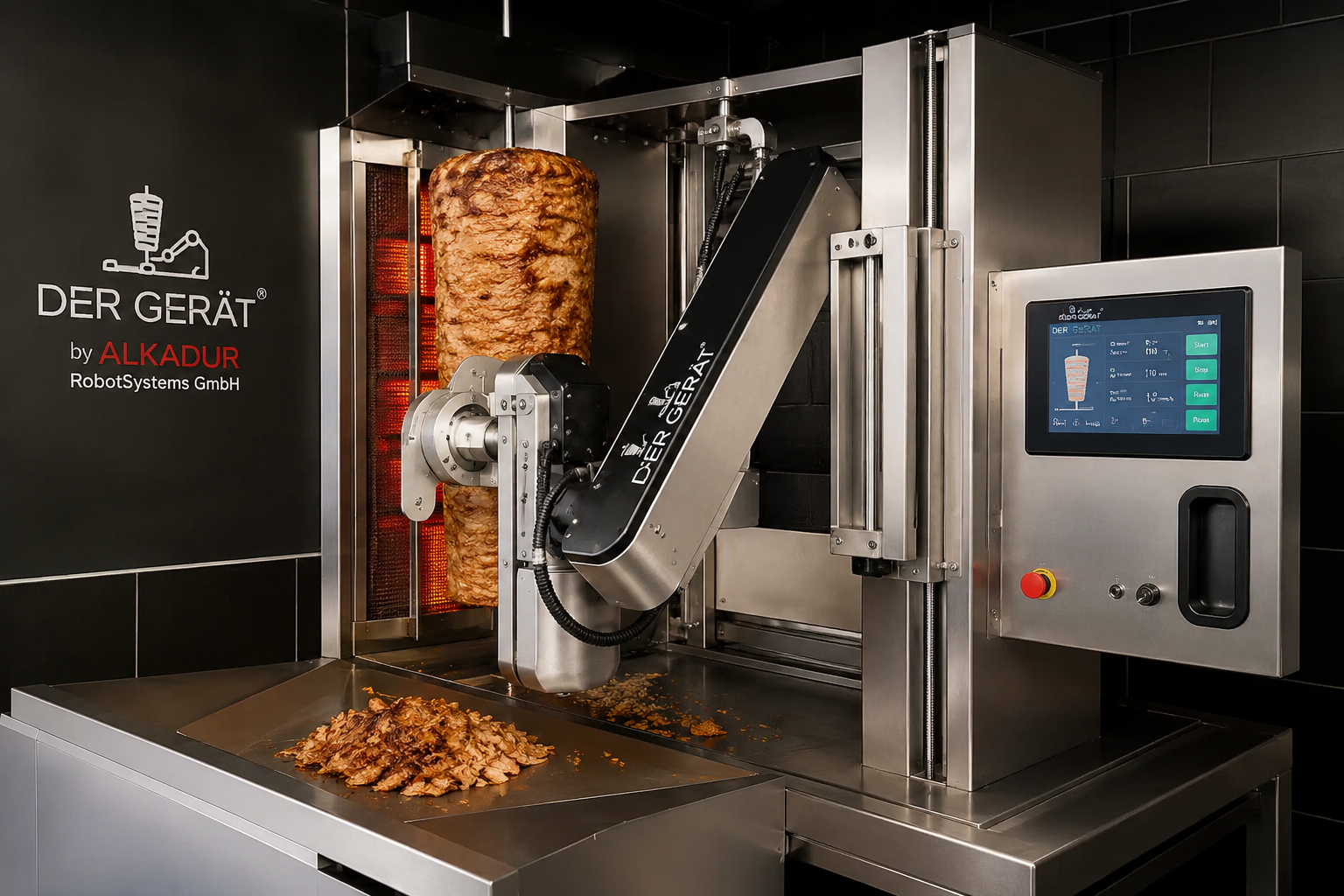 Der Gerät – robotul inteligent care revoluționează industria shaorma și kebab în HoReCa