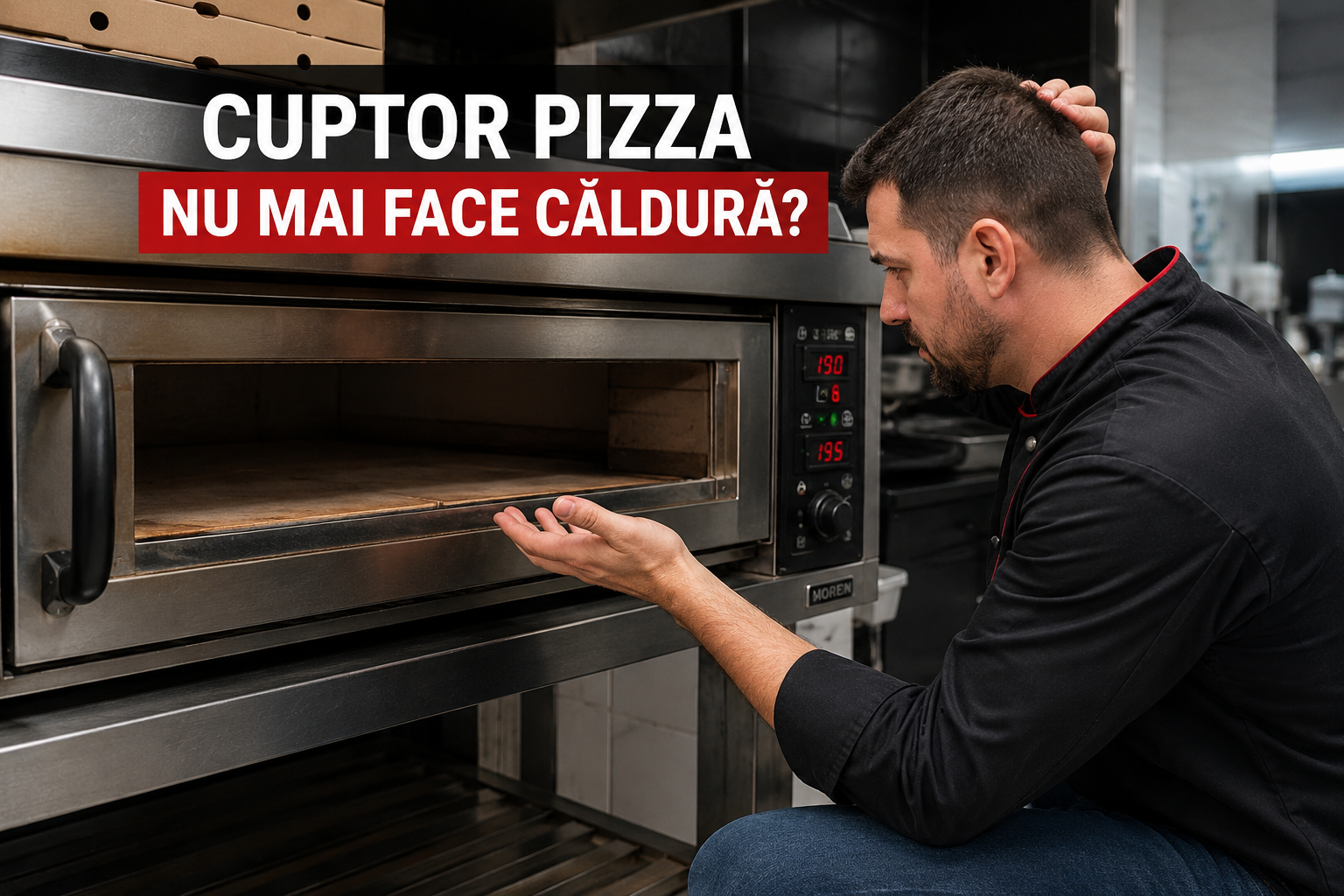 Cuptorul de pizza nu mai face caldura? Cauze frecvente si solutii rapide