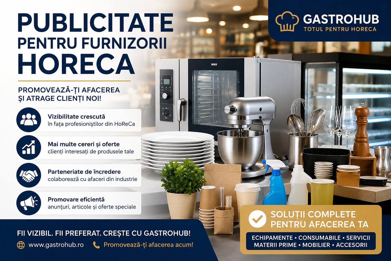 De ce Publicitatea este Esențială pentru Furnizorii HoReCa în 2026