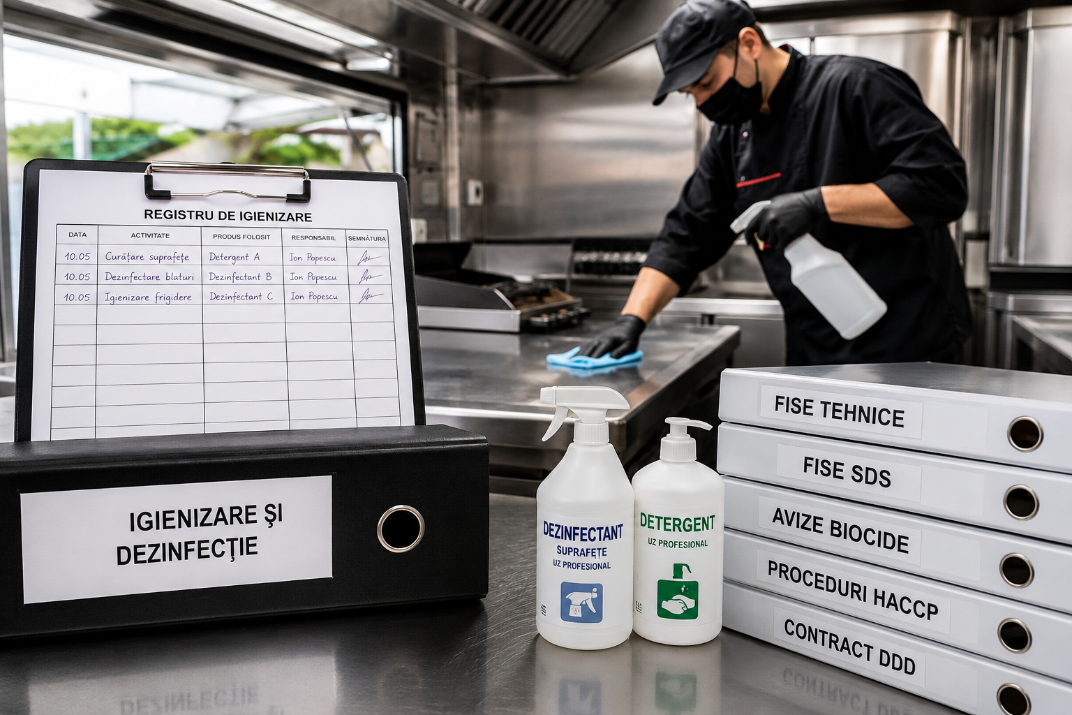 Dezinfectia si DDD in Food Truck-uri si HoReCa | Ce verifica ANSVSA
