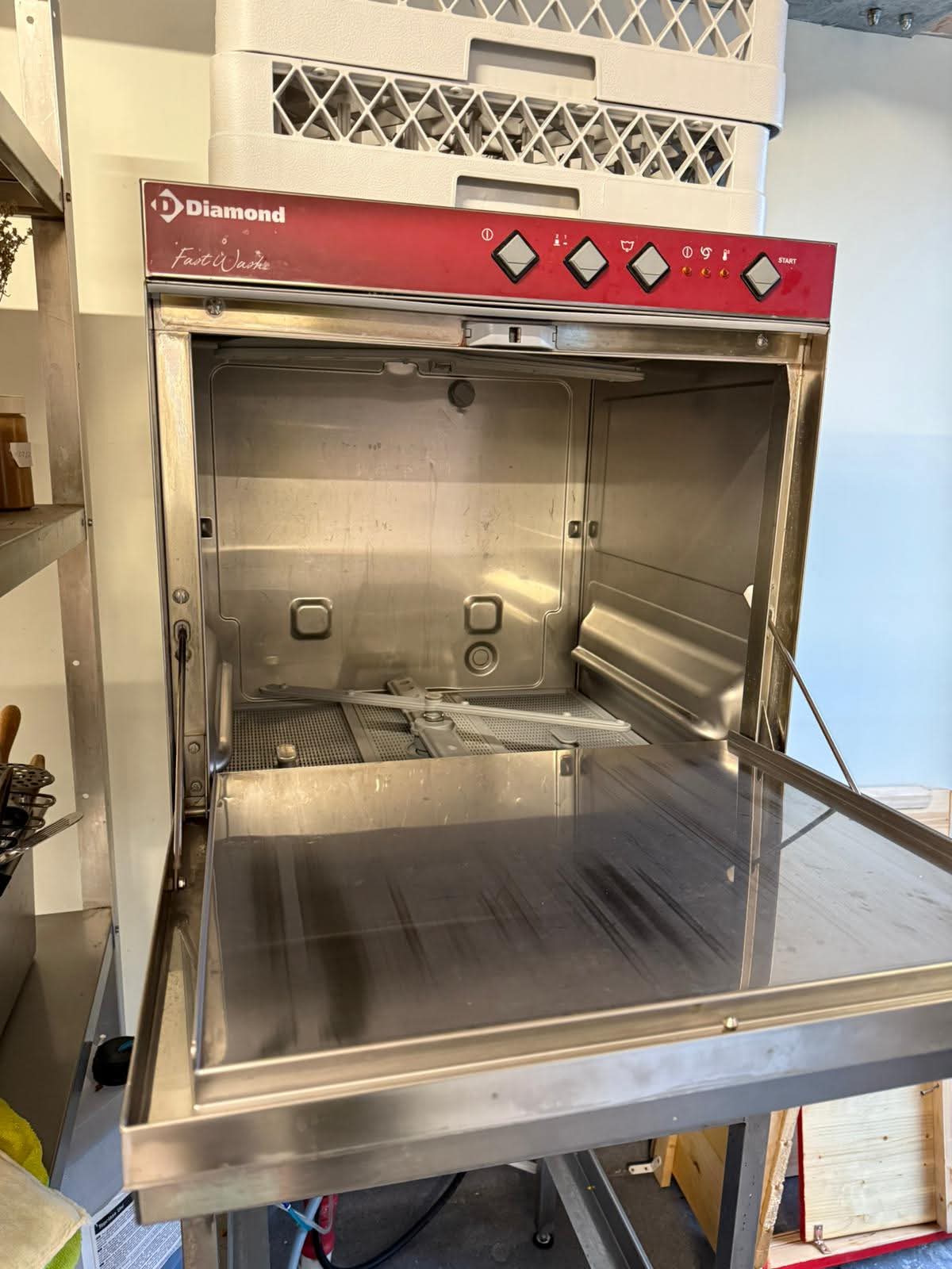 Masina de spalat vase inox - Imagine 2