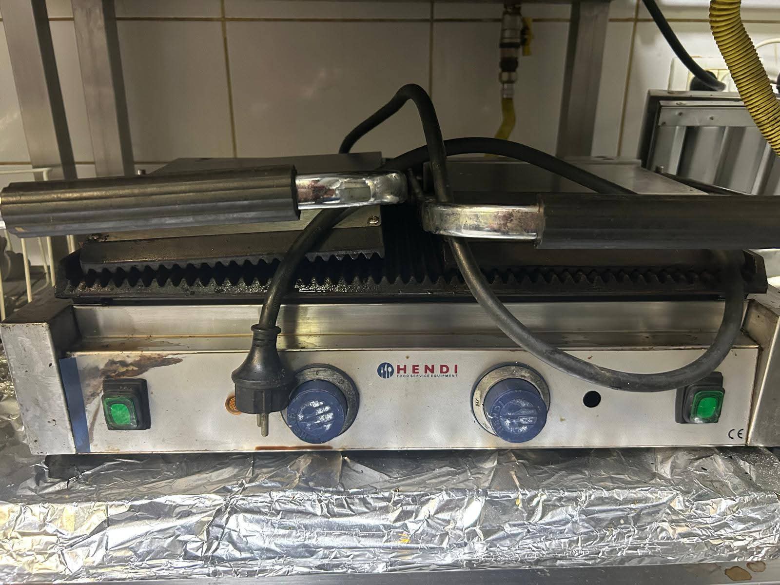 Cuptor, grill dublu, gratar electric mic si mare - Imagine 6