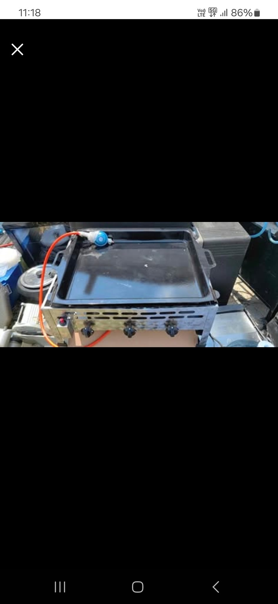 Grill de banc pe gaz