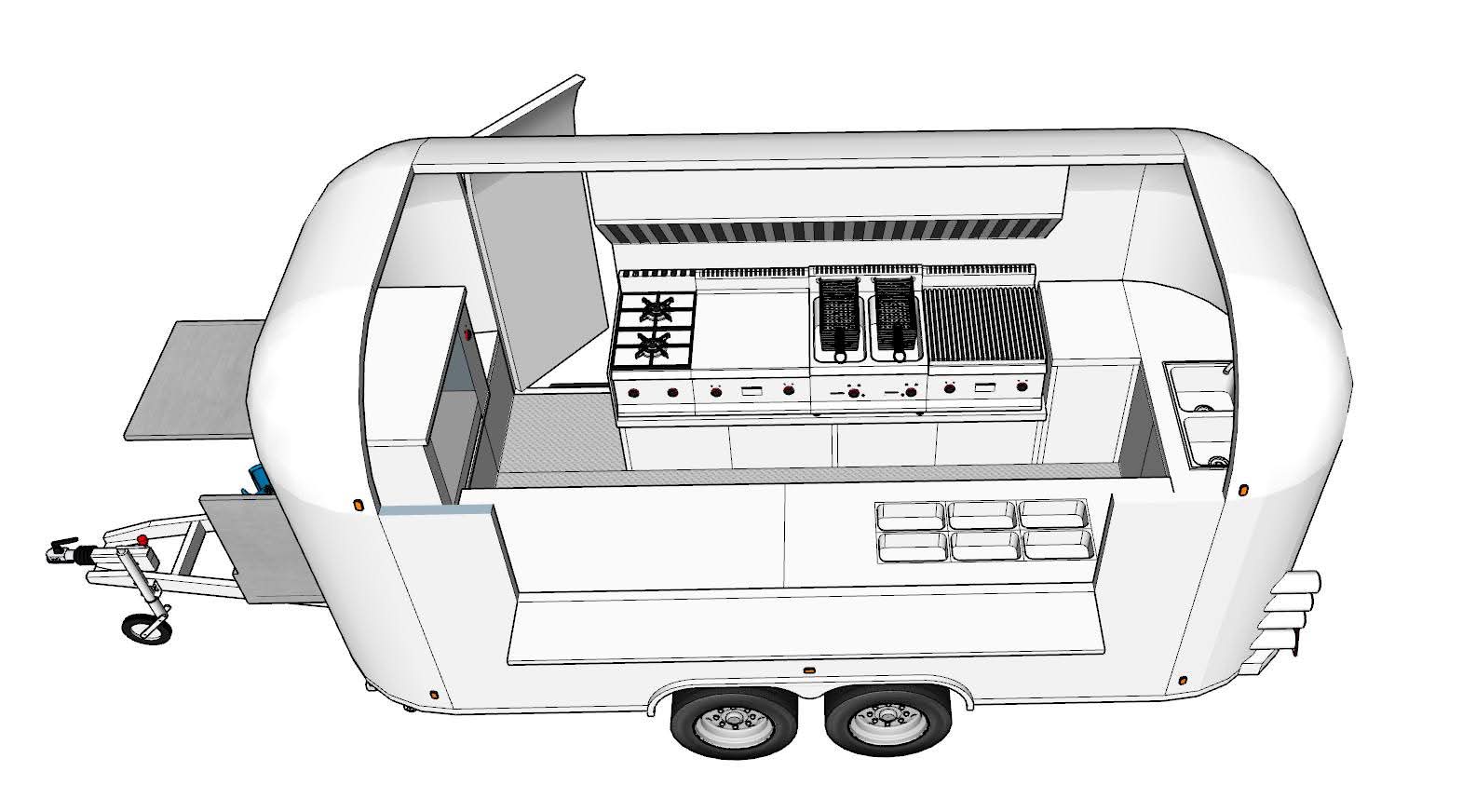 Remorca foodtruck - Imagine 5