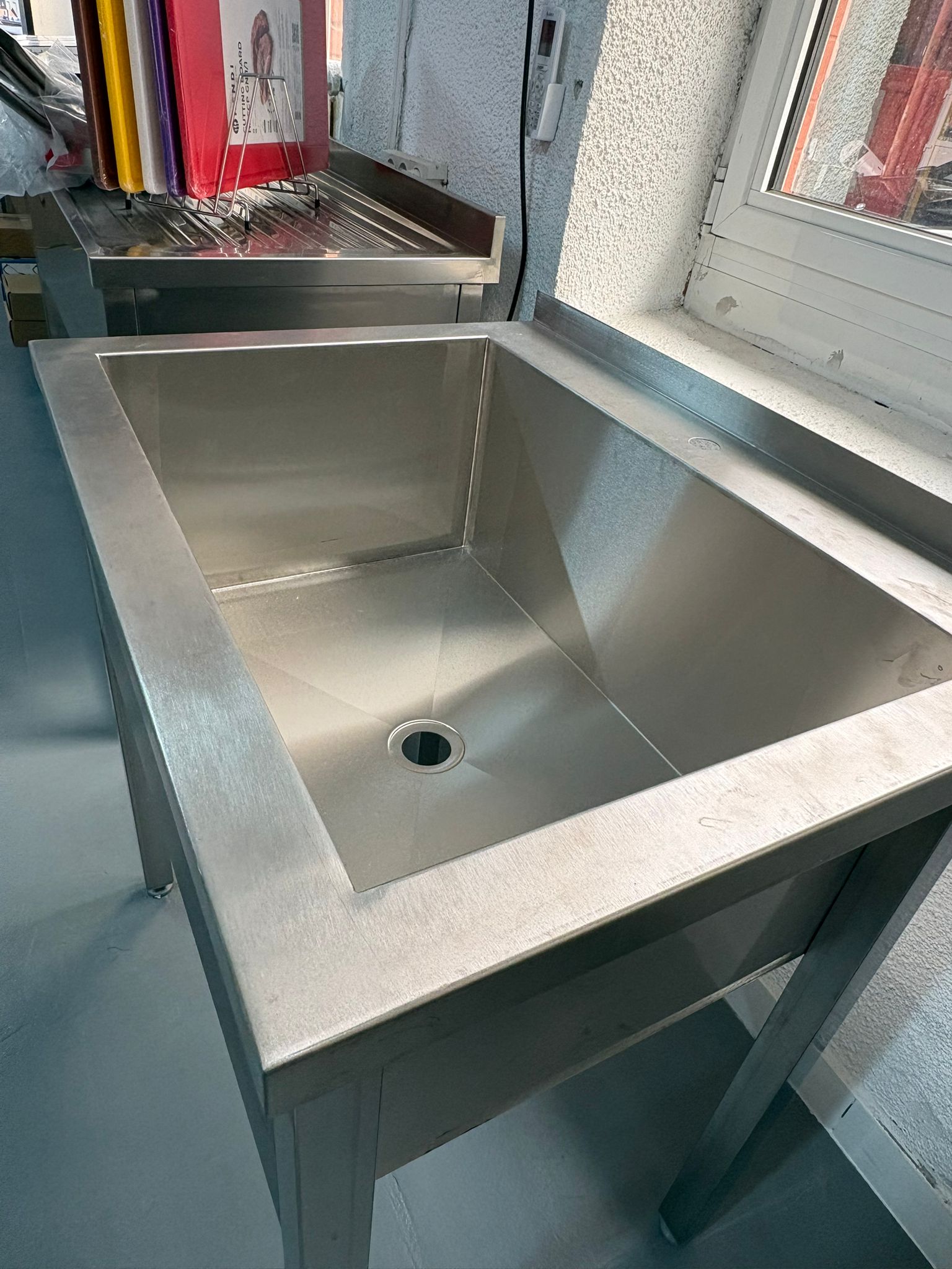 SPALATOR INOX AISI304 PENTRU VASE MARI  - Imagine 3