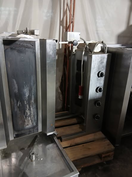 Aparat profesional pentru shaorma / kebab vertical