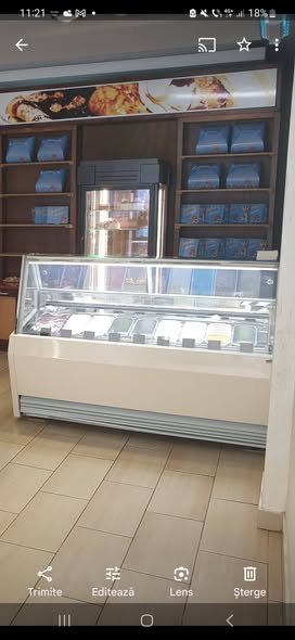Vitrina frigorifica pentru inghetata