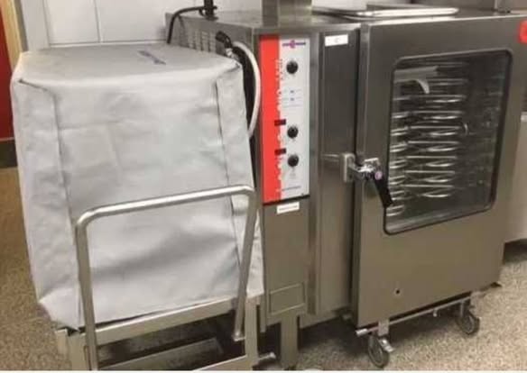 Cuptor convectie gastronomie cu carucior mobil pentru 60 GN farfurii sau retine Tip OD12 - Imagine 2