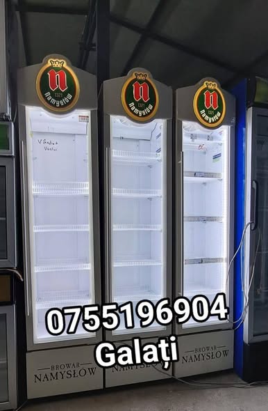 Vitrine frigorifice verticale cu usa din sticla – set 3 bucati HoReCa | Galati