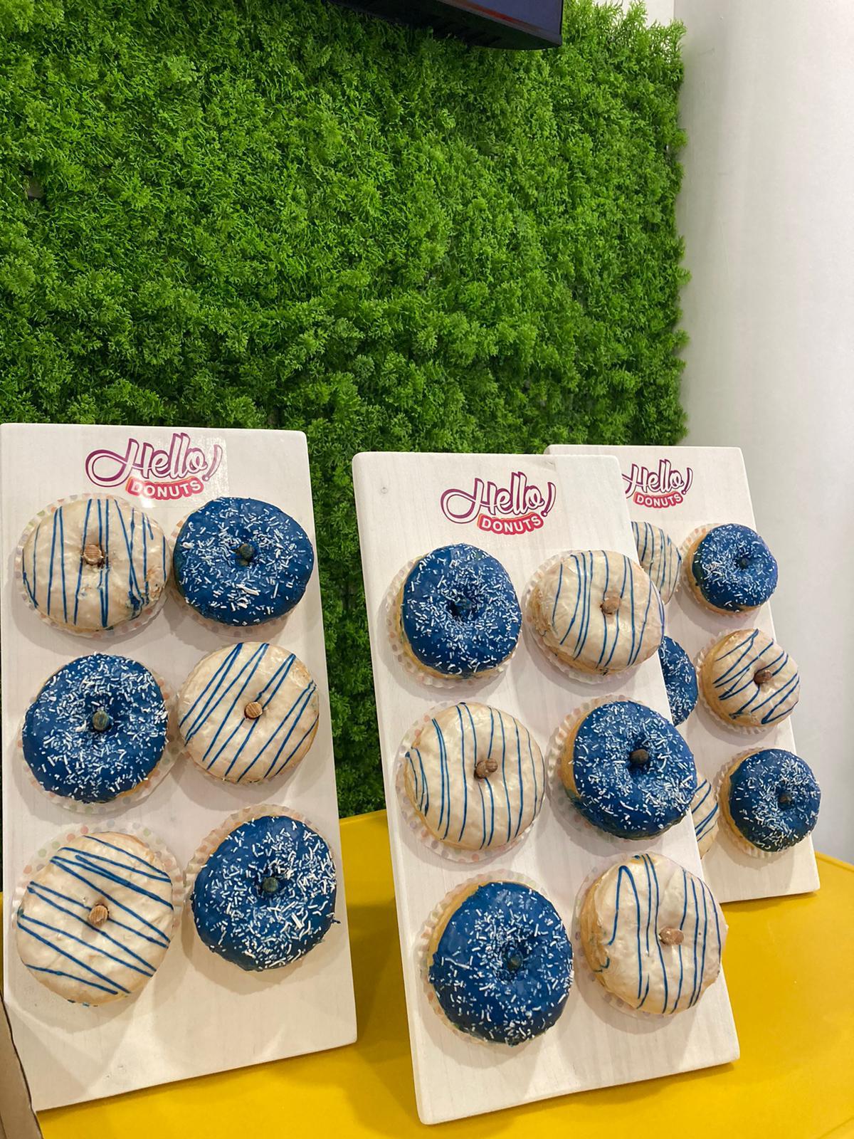 Panouri donuts lemn HoReCa – suport gogosi candy - Imagine 2