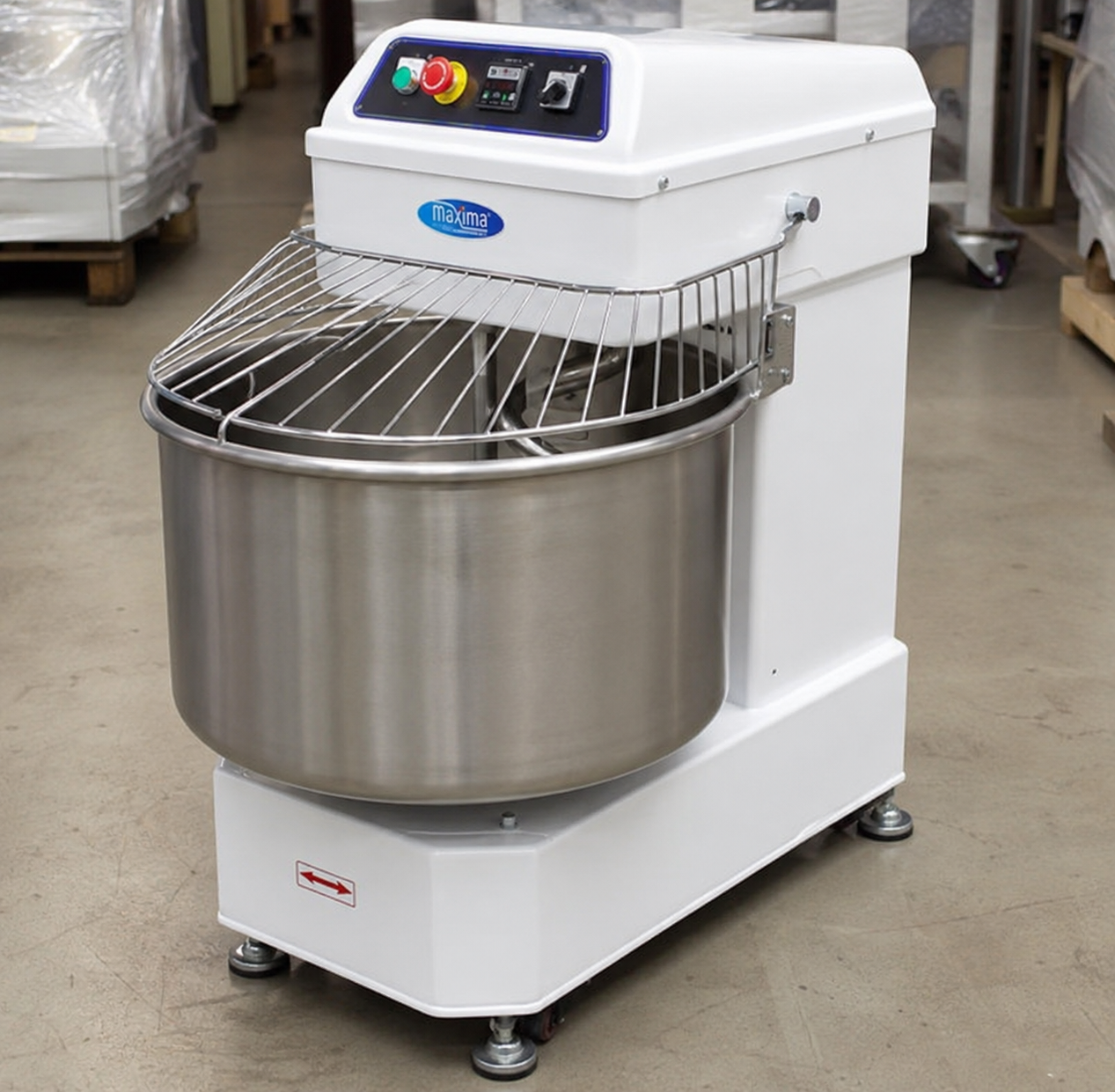 Malaxor spiral profesional 64L – 2 viteze – 3 kW