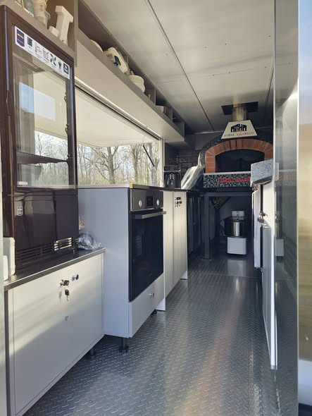 Pizzerie mobila complet echipata Mercedes Sprinter rulota food-truck - Imagine 3