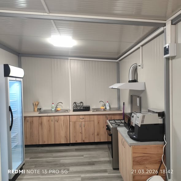 Container modular profesional 6000x3000 – ideal pentru horeca, fast food, saormerie sau spatiu streetfood - Imagine 2