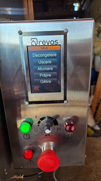 Camera profesionala de afumare si gatire Drevos – afumatoare inox pentru carne, peste si branzeturi - Imagine 3