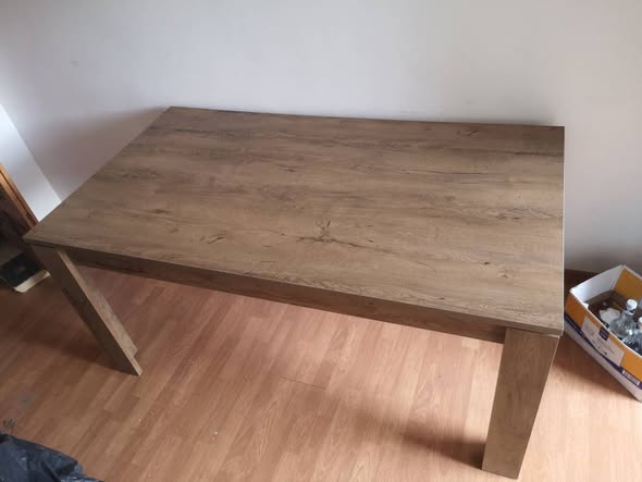 Set mobilier horeca din lemn masiv – scaune, canapele si masa mare pentru restaurant / cafenea - Imagine 3