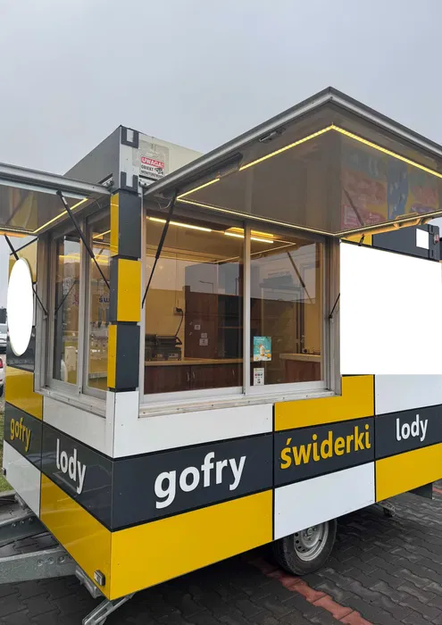 Rulota profesionala pentru productie si vanzare inghetata | Food Truck inghetata complet utilat