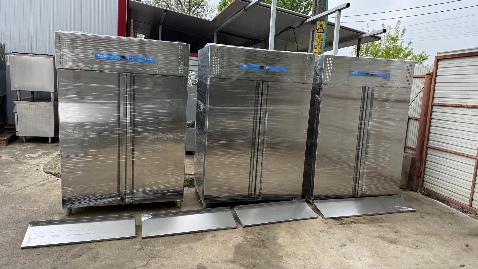 Dulap frigorific congelare/refrigerare dublu inox SIBERO nou