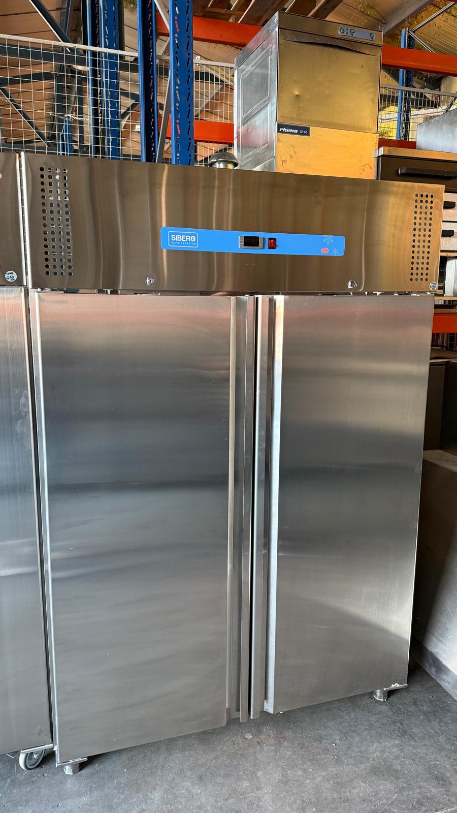 Dulap frigorific congelare/refrigerare dublu inox SIBERO nou - Imagine 2