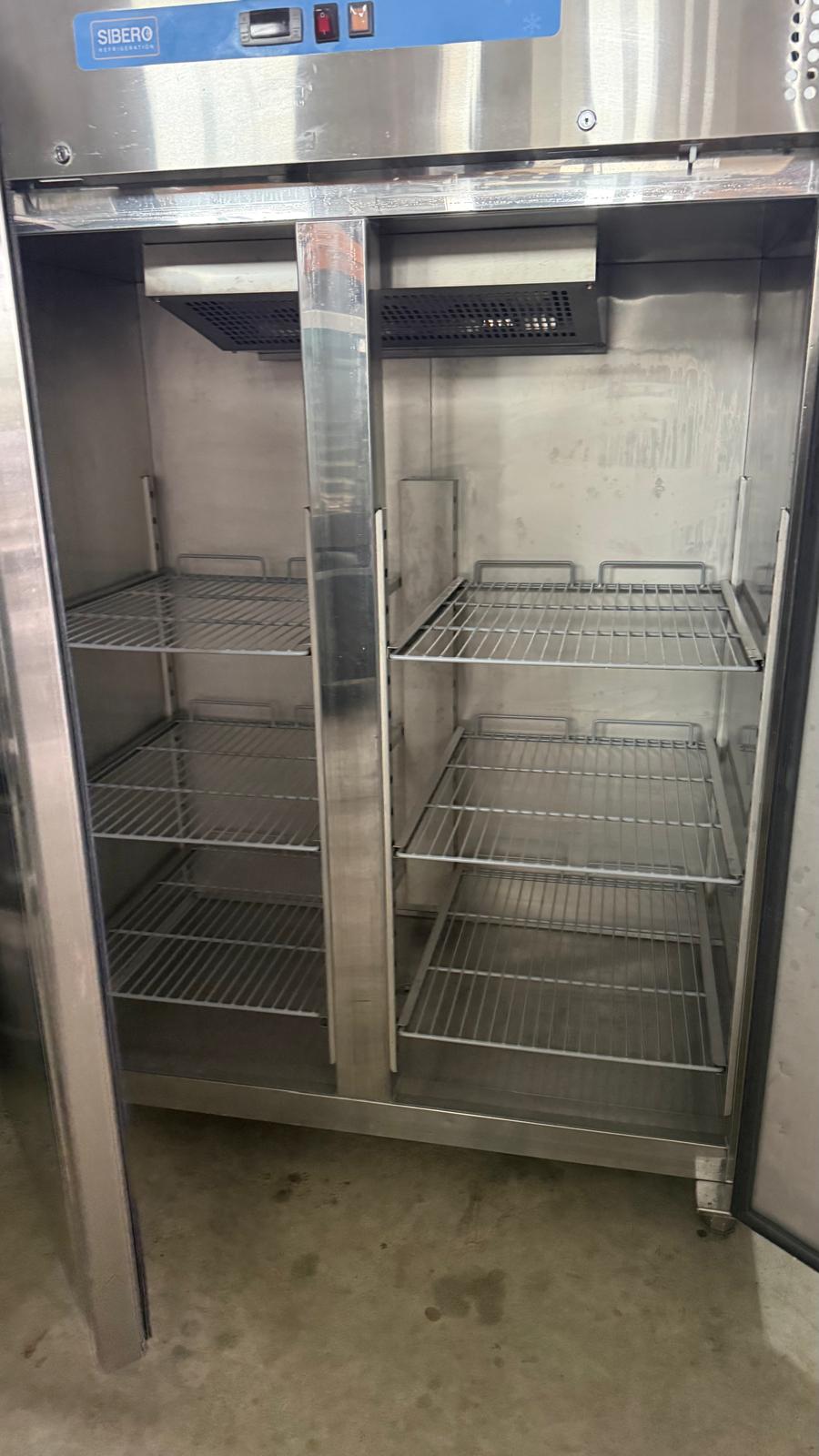Dulap frigorific congelare/refrigerare dublu inox SIBERO nou - Imagine 4