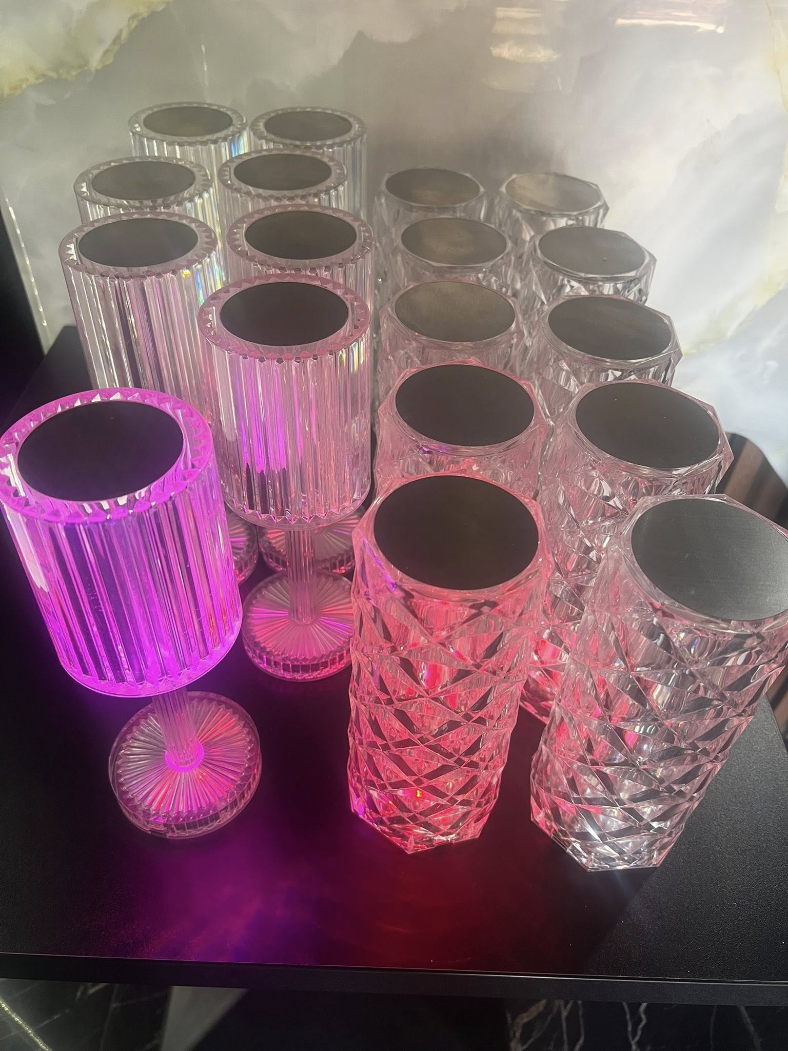 Set lampi LED ambientale pentru restaurant, bar, lounge sau terasa HoReCa - Imagine 2