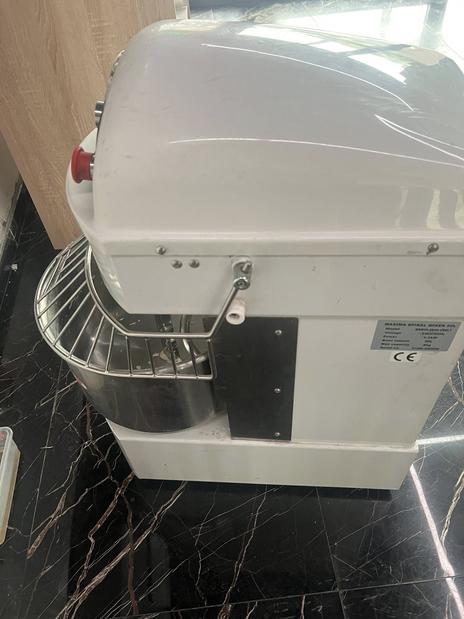 Malaxor / mixer aluat profesional Maxima 30L – ideal pentru pizzerie, patiserie si panificatie HoReCa - Imagine 2