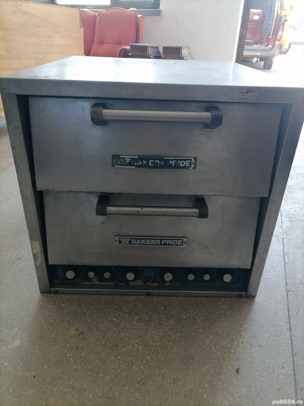 Cuptor pizza profesional electric cu 2 usi – ideal pizzerie, fast-food si restaurant