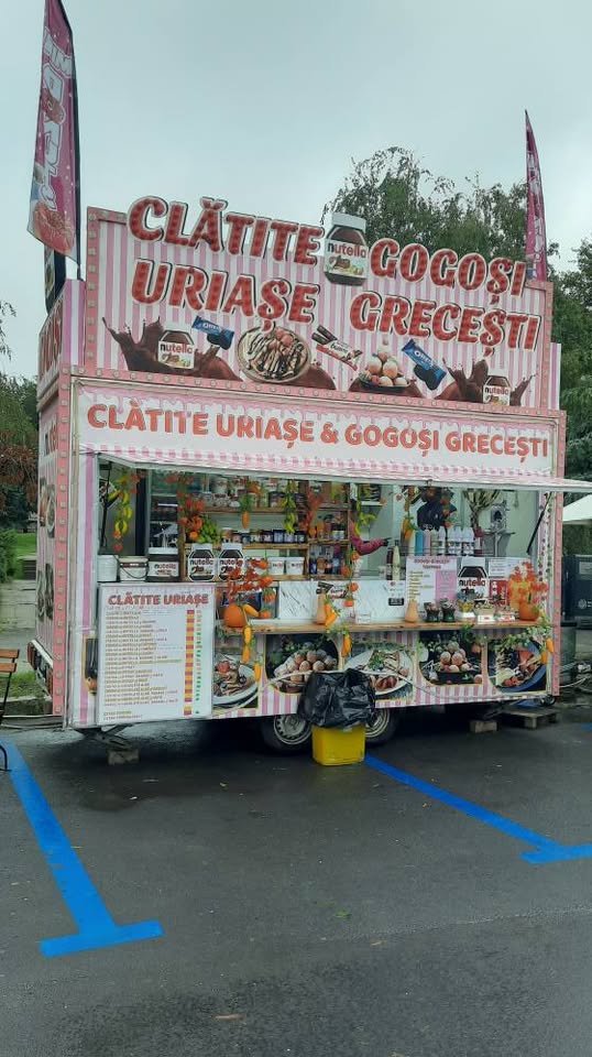 Stand / rulota street food pentru festivaluri – ideal pentru clatite, gogosi si deserturi - Imagine 2