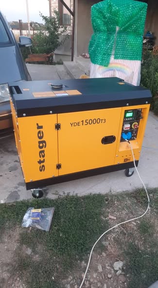 Generator profesional diesel STAGER 14 kVA – trifazic, ideal pentru HoReCa si backup electric - Imagine 3