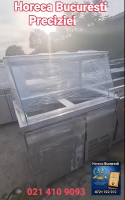 Vitrine reci si mese refrigerate profesionale SH – Horeca Bucuresti