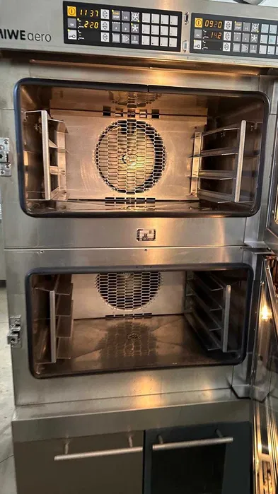 Cuptor Miwe Aero panificatie patiserie 4+4 tavi si suport - Imagine 5
