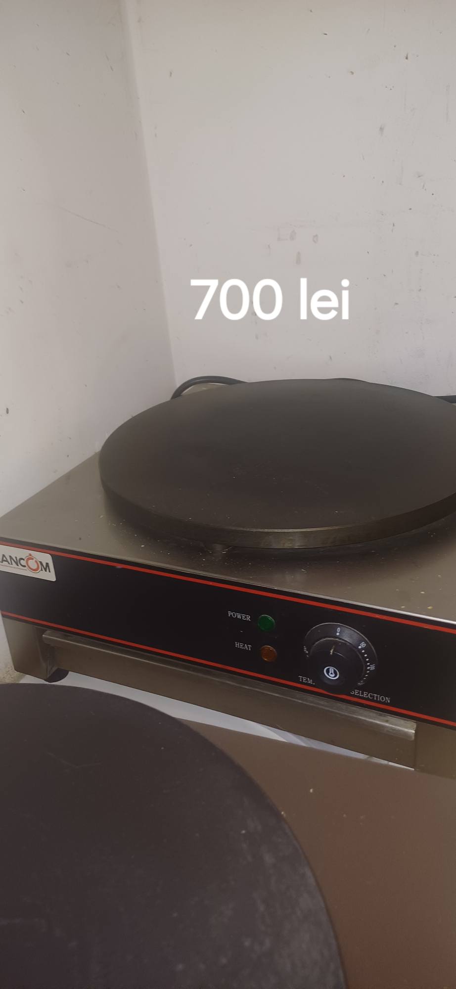 Crepiera profesionala electrica simpla – pentru clatite si pancakes