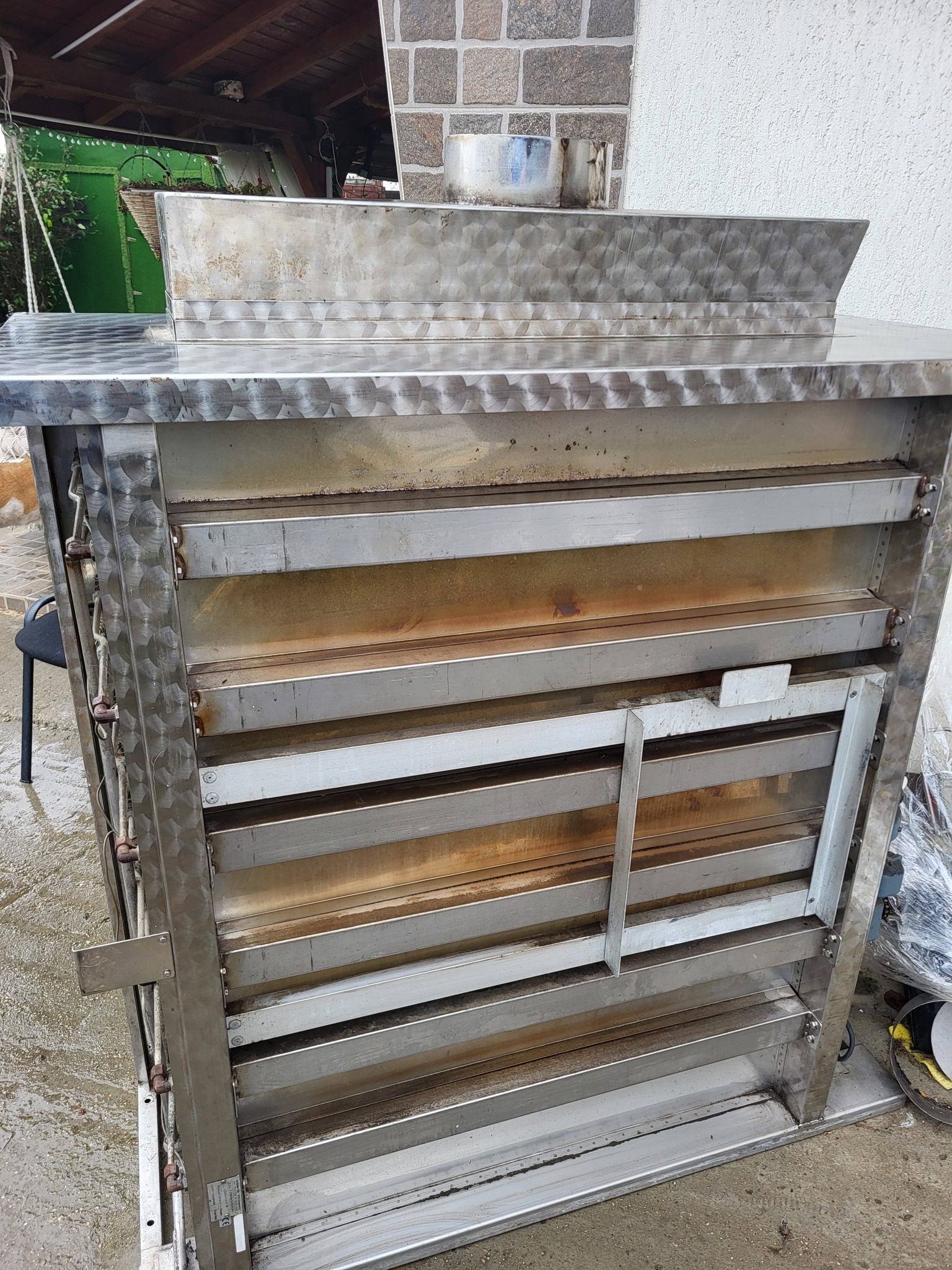Rotisor profesional pe gaz – capacitate 60 pui – HoReCa - Imagine 2
