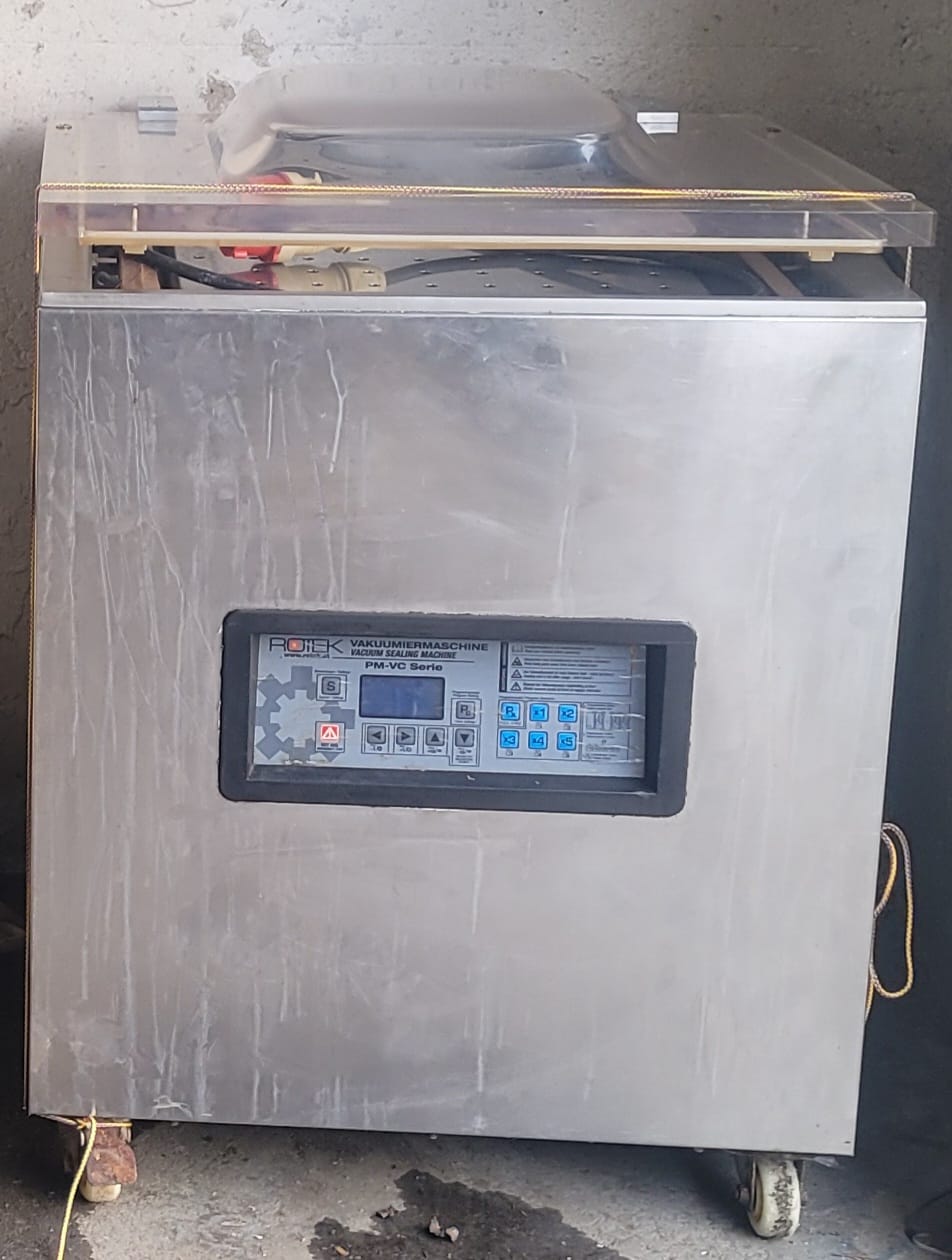 Aparat profesional de vidat Rotek PM-VC-600-UIG-2S – masina industriala ambalare in vid cu gaz inert