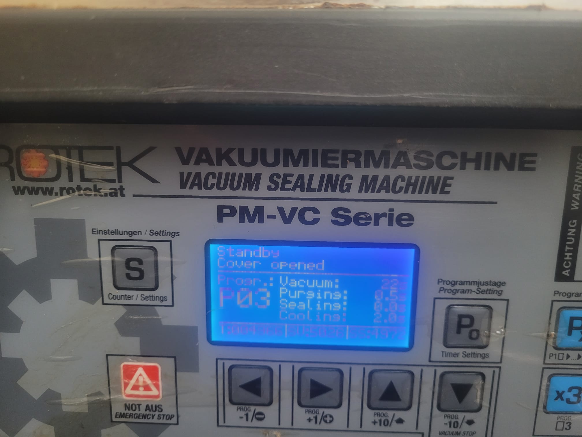 Aparat profesional de vidat Rotek PM-VC-600-UIG-2S – masina industriala ambalare in vid cu gaz inert - Imagine 2