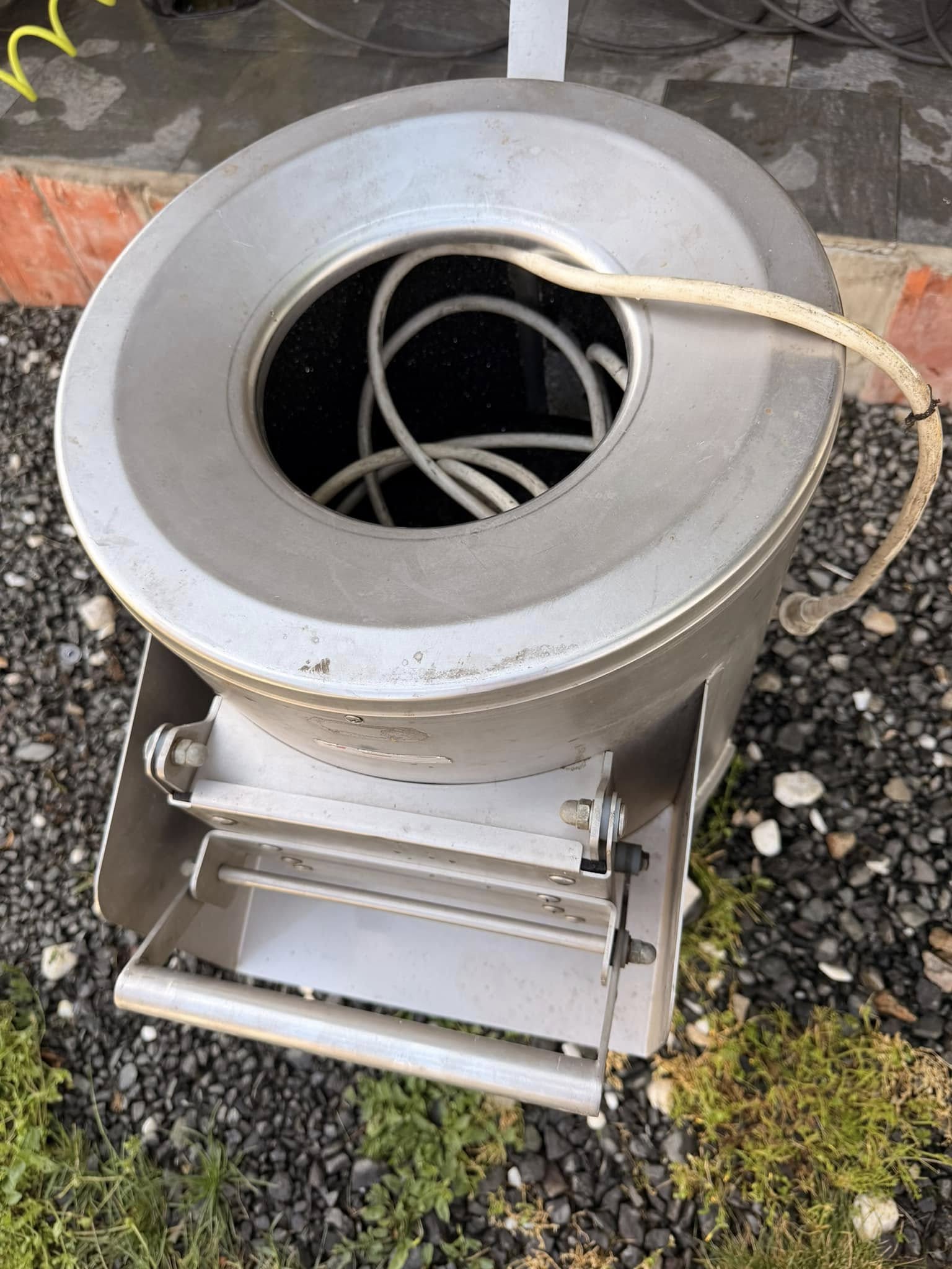 Curatator profesional cartofi / legume inox – echipament HoReCa