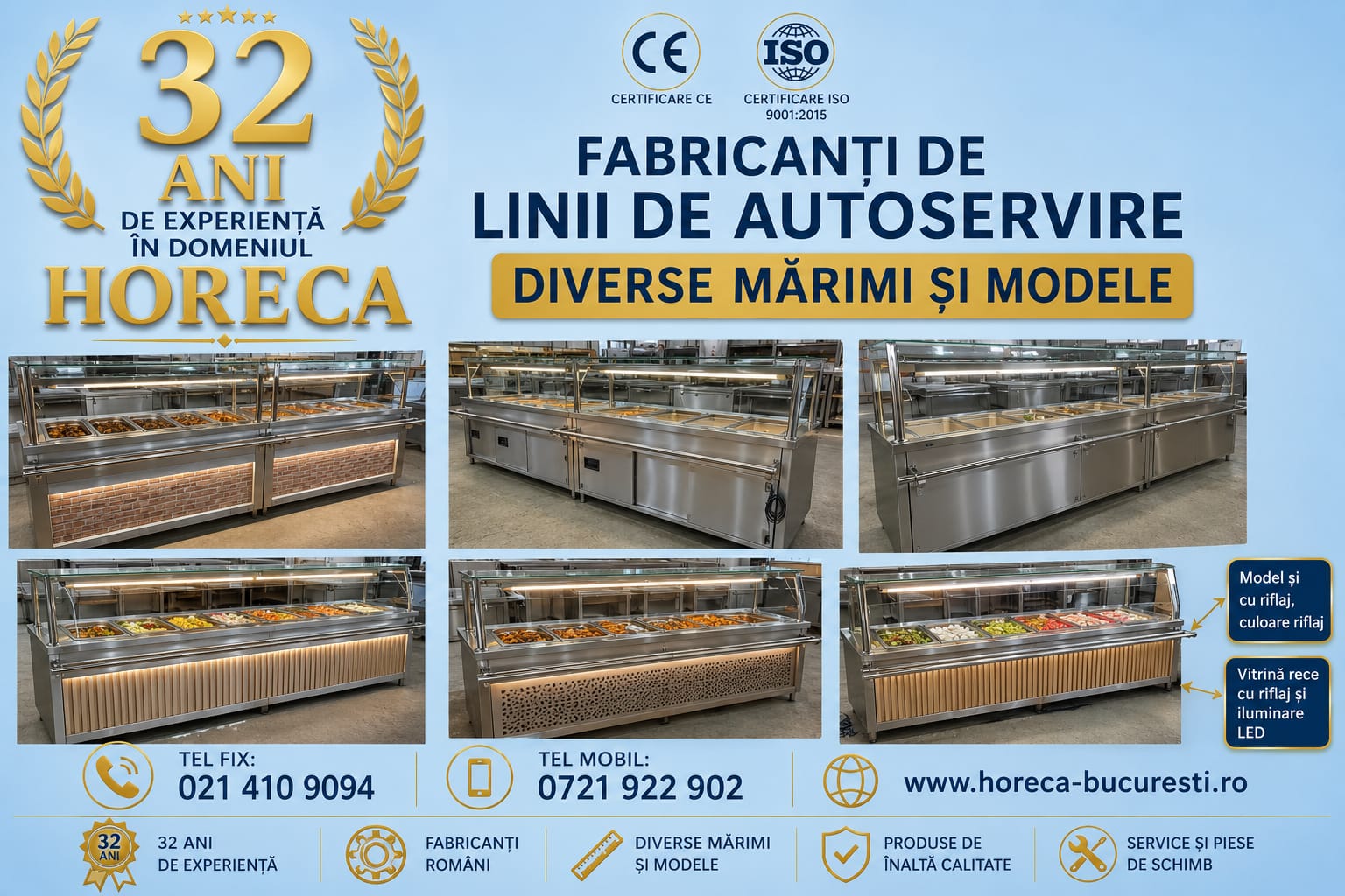 Echipamente profesionale pentru autoservire si catering – discount 15% Horeca - Imagine 2