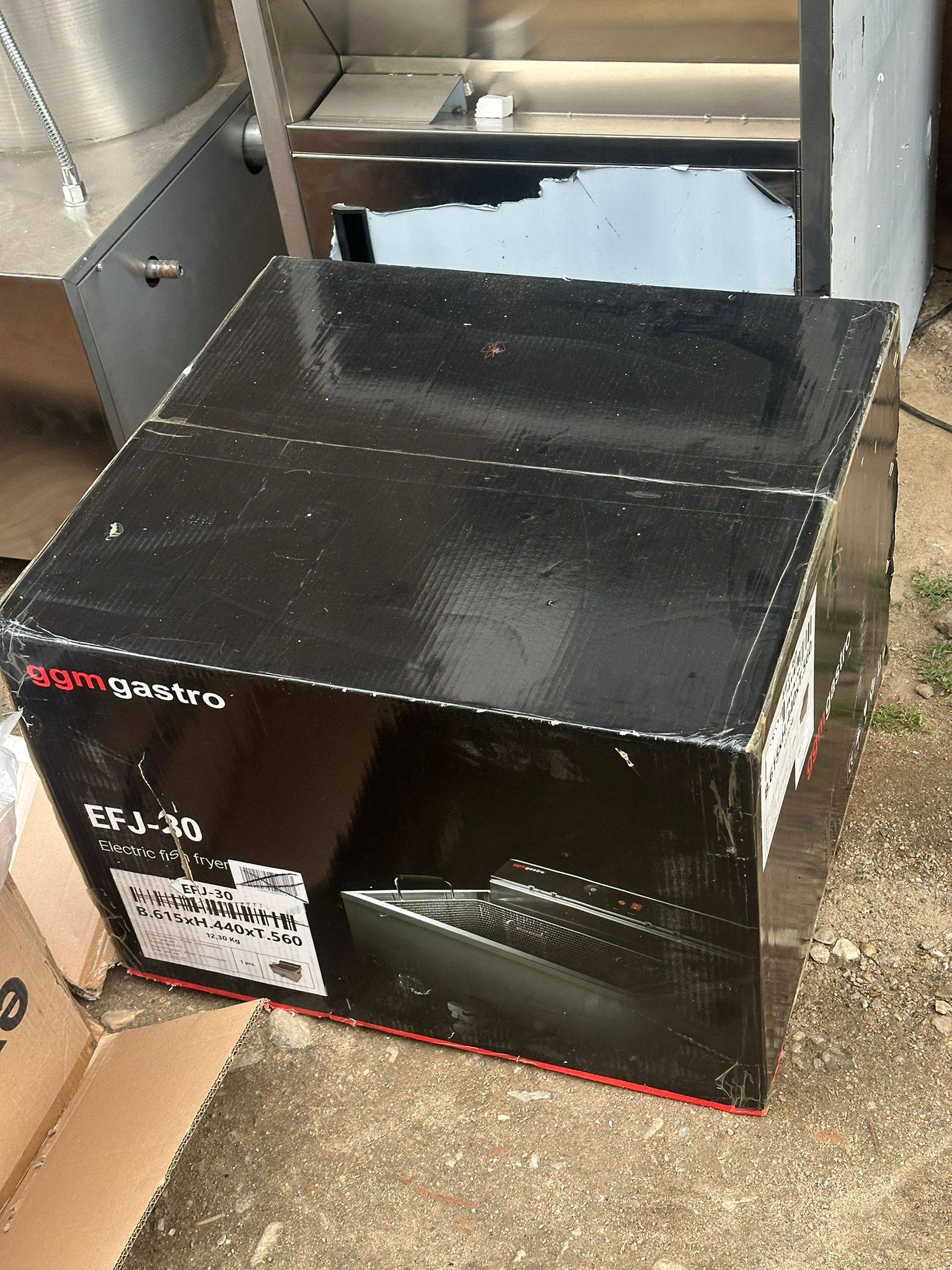 Friteuza electrica profesionala GGMGastro EFJ-30 – noua in cutie