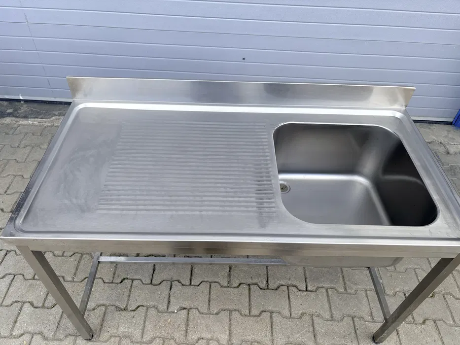 Chiuveta Profesionala Inox cu Cuva Adanca – Ideala pentru HoReCa - Imagine 2