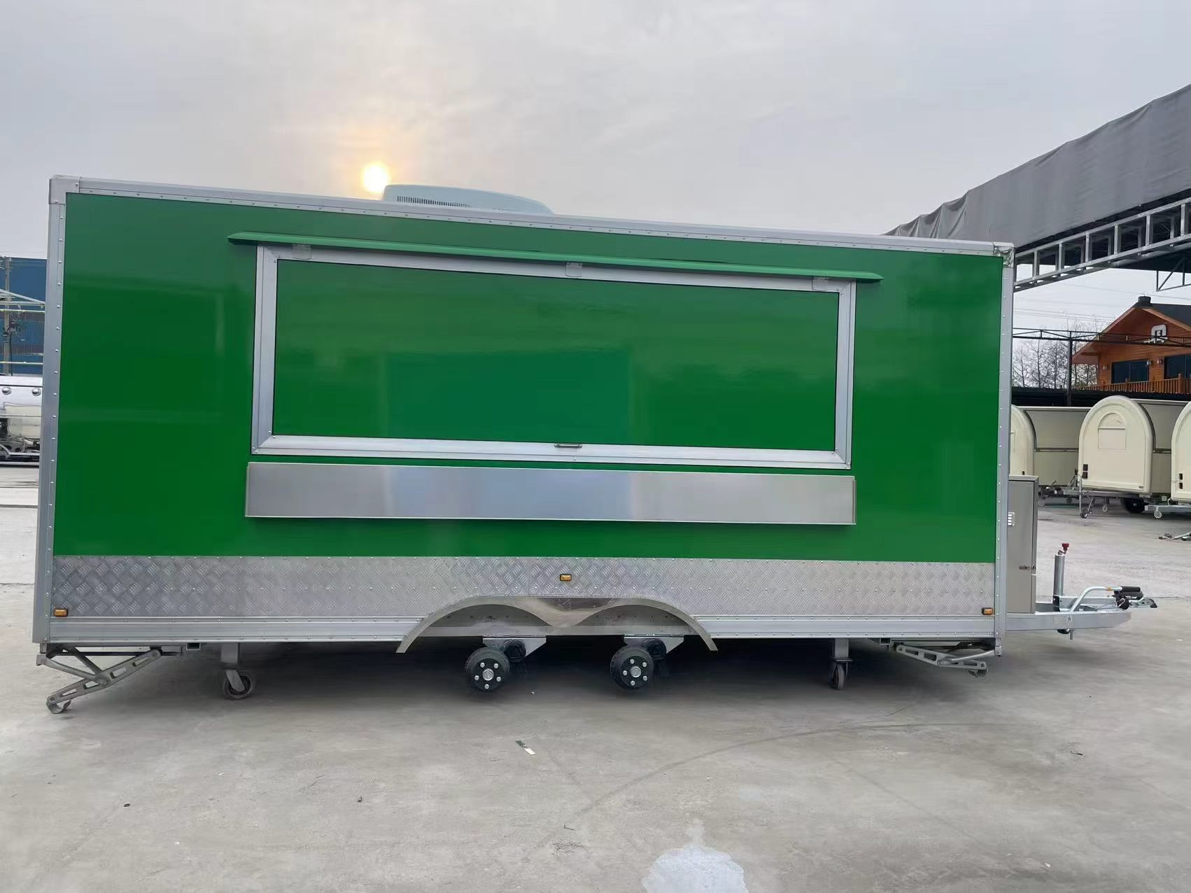 Rulota Alimentara Noua ERZODA ETF-2 – Complet Echipata pentru Fast-Food, Street Food si Evenimente - Imagine 3