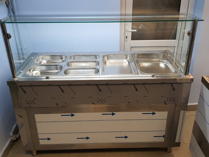 Bain Marie Profesional 3 GN 1/1 - Model PREMIUM