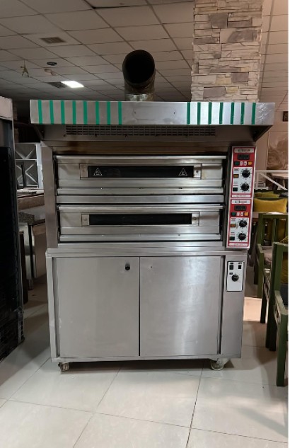 Cuptor Profesional de Pizza Electric cu 2 Camere si Dospitor Incorporat - SH, Stare Foarte Buna - Imagine 3