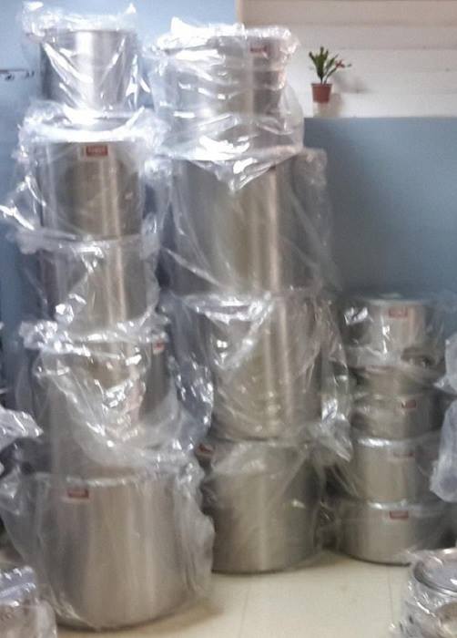 Oale si Cratite Profesionale Inox cu Capac si Fund Triplu Capsulat – Capacitate pana la 170 Litri