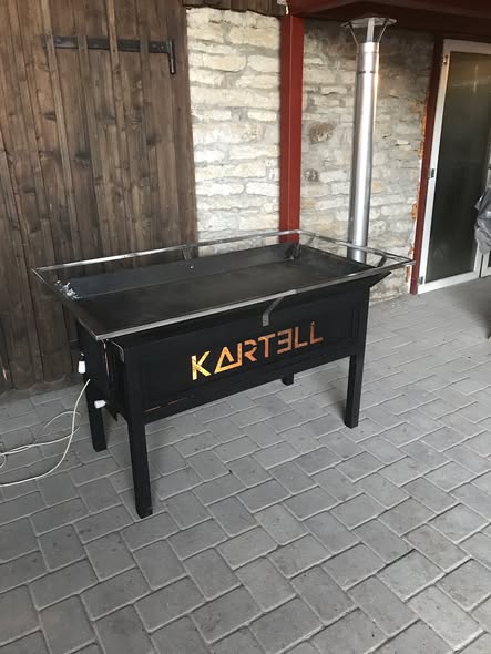 Plita Profesionala pentru Scoici Kartell - Reducere 50% | Ultima Bucata Disponibila - Imagine 2