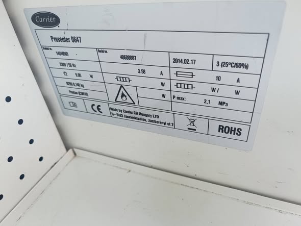 Vitrine Frigorifice Profesionale cu Perdea de Aer Rece – 20 Bucati Disponibile - Imagine 4
