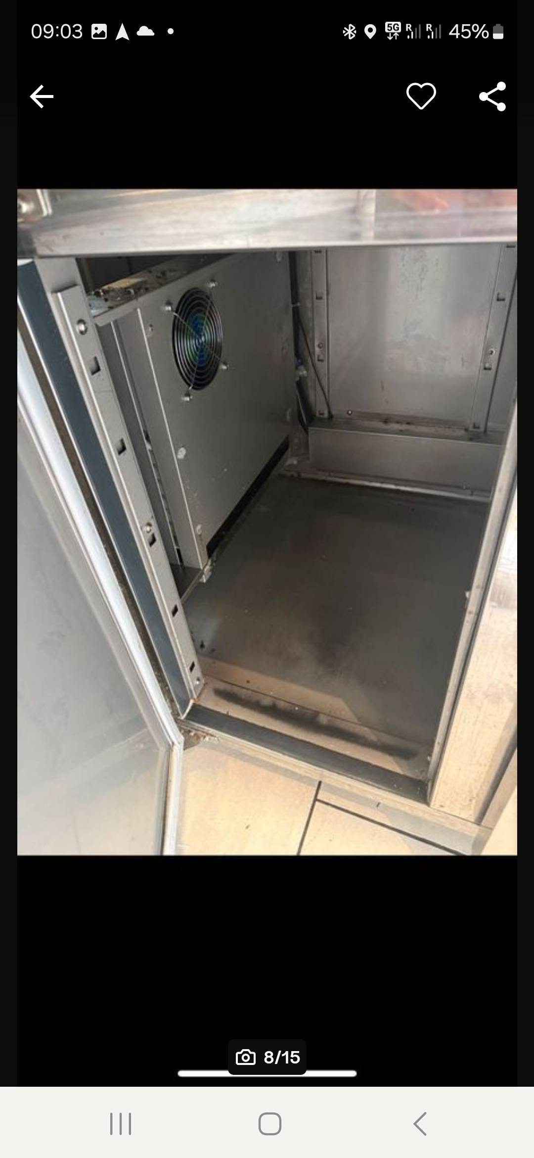 Vitrina Refrigerata Profesionala cu Cuve GN si Spatiu Frigorific Inferior