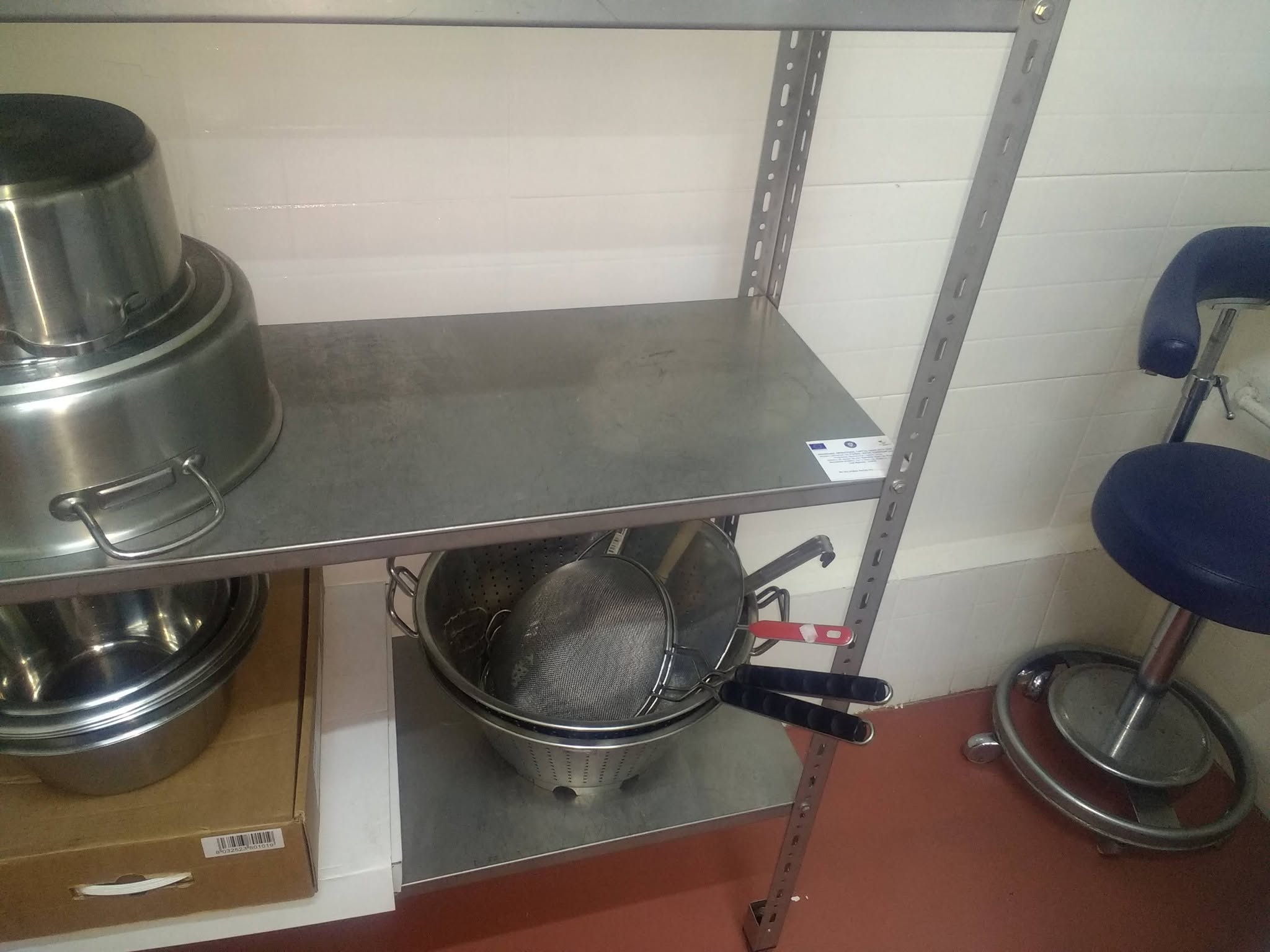 Raft Profesional Inox pentru Depozitare Restaurant, Catering si Bucatarie Profesionala